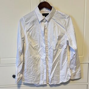 White Old Navy Button-Up Blouse Size 12